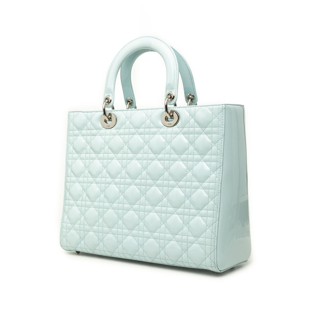 Lady Dior Cannage Grand Bleu