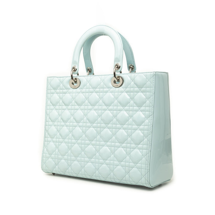 Lady Dior Cannage Grand Bleu