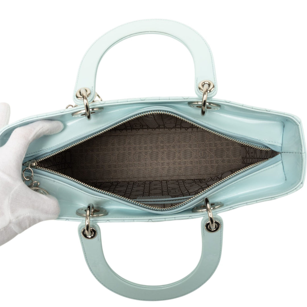 Lady Dior Cannage Grand Bleu