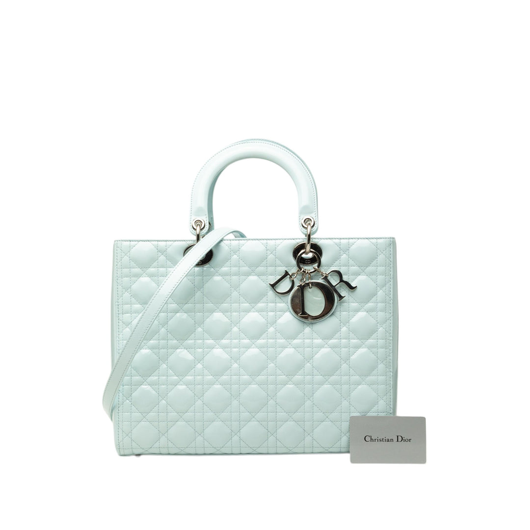 Lady Dior Cannage Grand Bleu