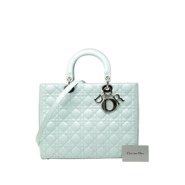 Lady Dior Cannage Grand Bleu