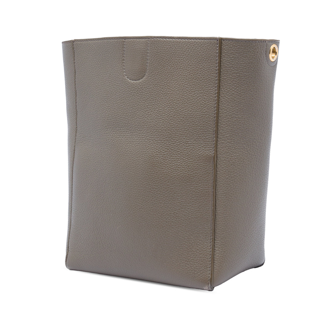 Celine Small Soft Cuir de veau grainé Seau Sangle Bucket Sac