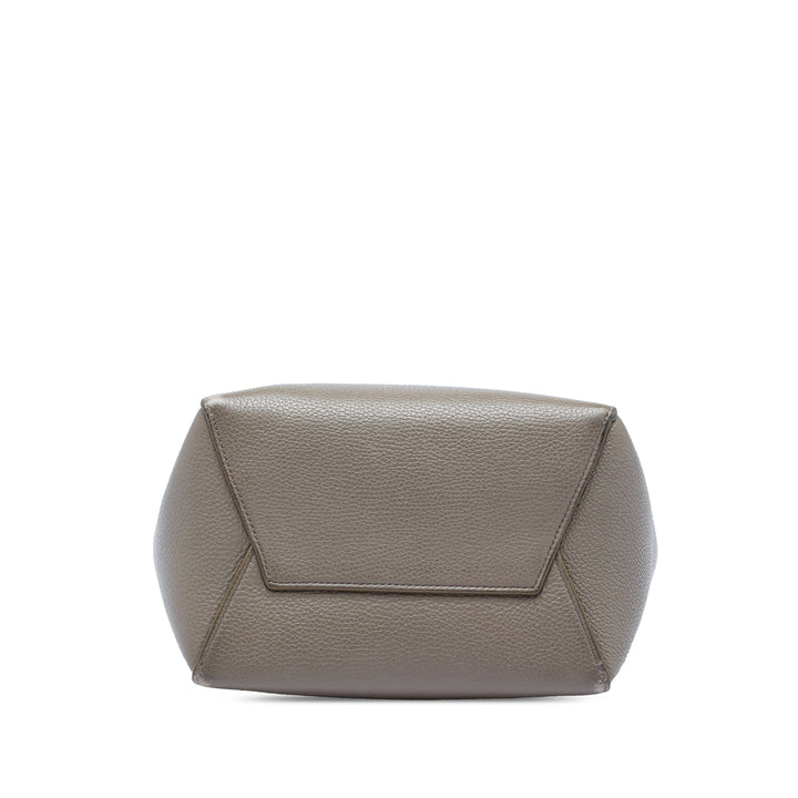 Celine Small Soft Cuir de veau grainé Seau Sangle Bucket Sac