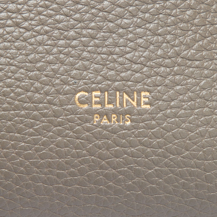 Celine Small Soft Cuir de veau grainé Seau Sangle Bucket Sac