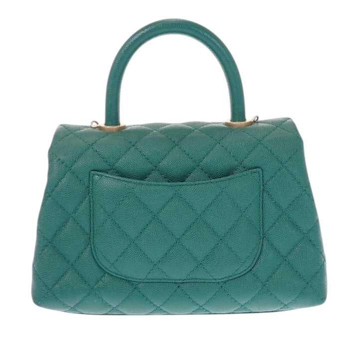 Matelassé Coco sac à Mini Cuir caviar Vert