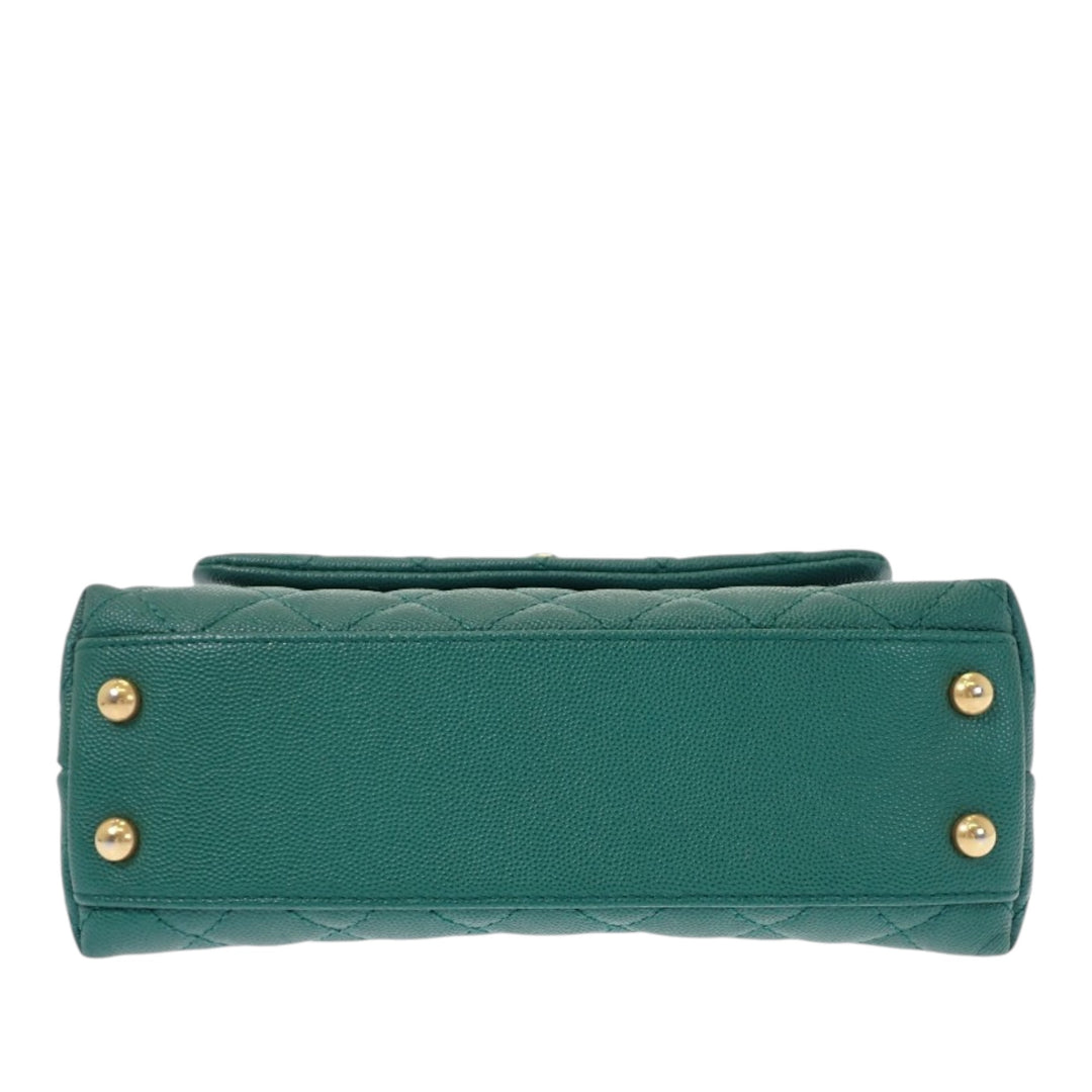 Matelassé Coco sac à Mini Cuir caviar Vert