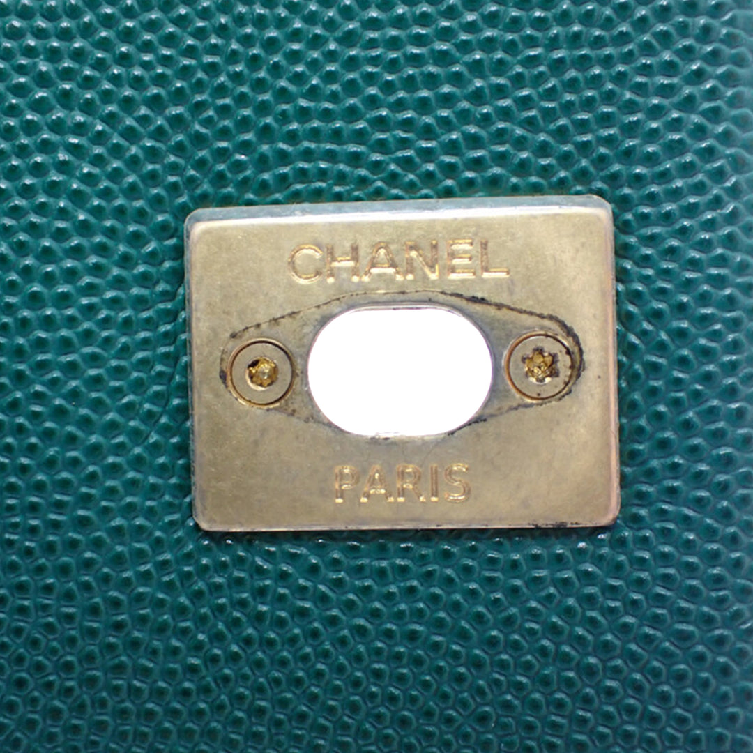 Matelassé Coco sac à Mini Cuir caviar Vert
