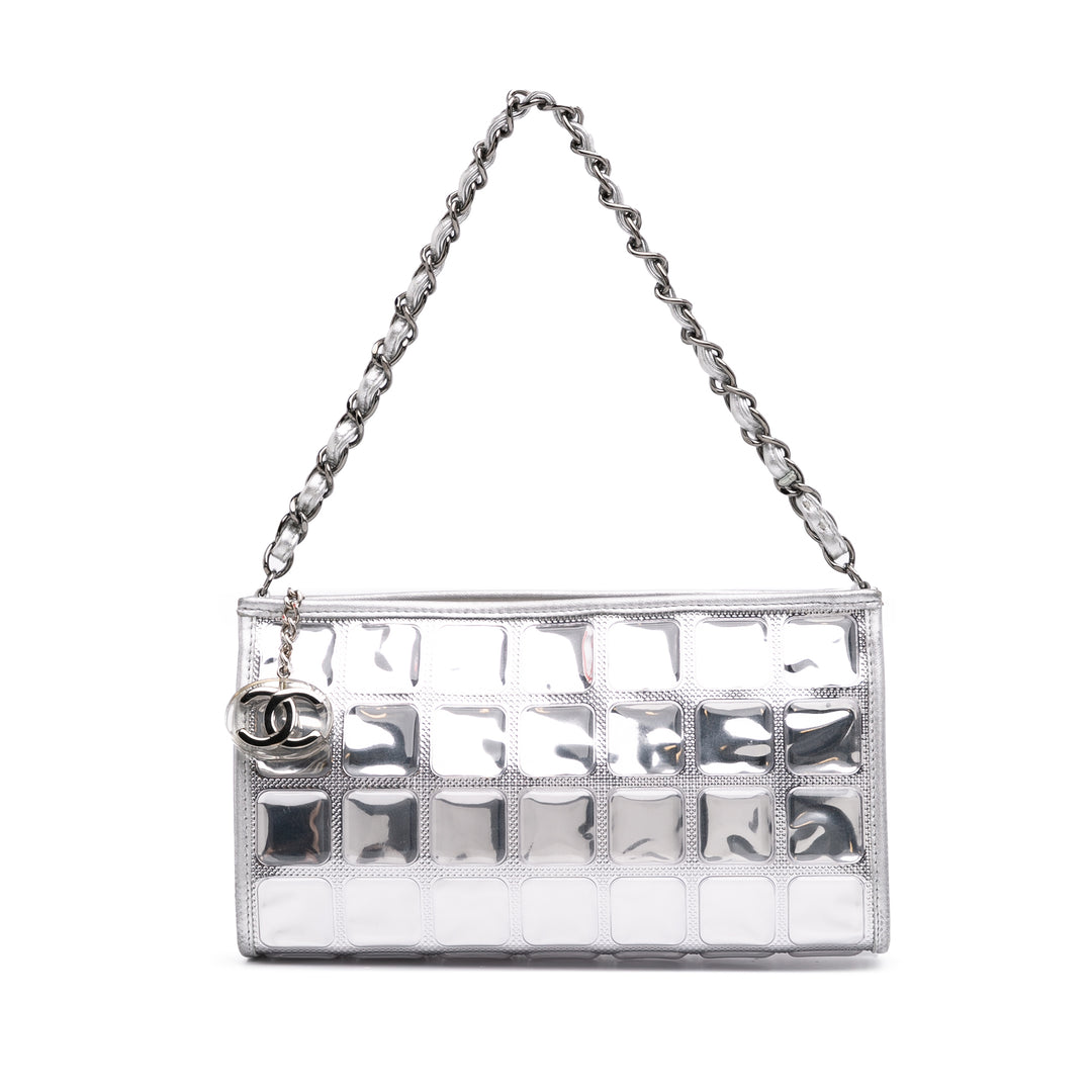 Vinyl Ice Cube Pochette Silver - Gaby Paris
