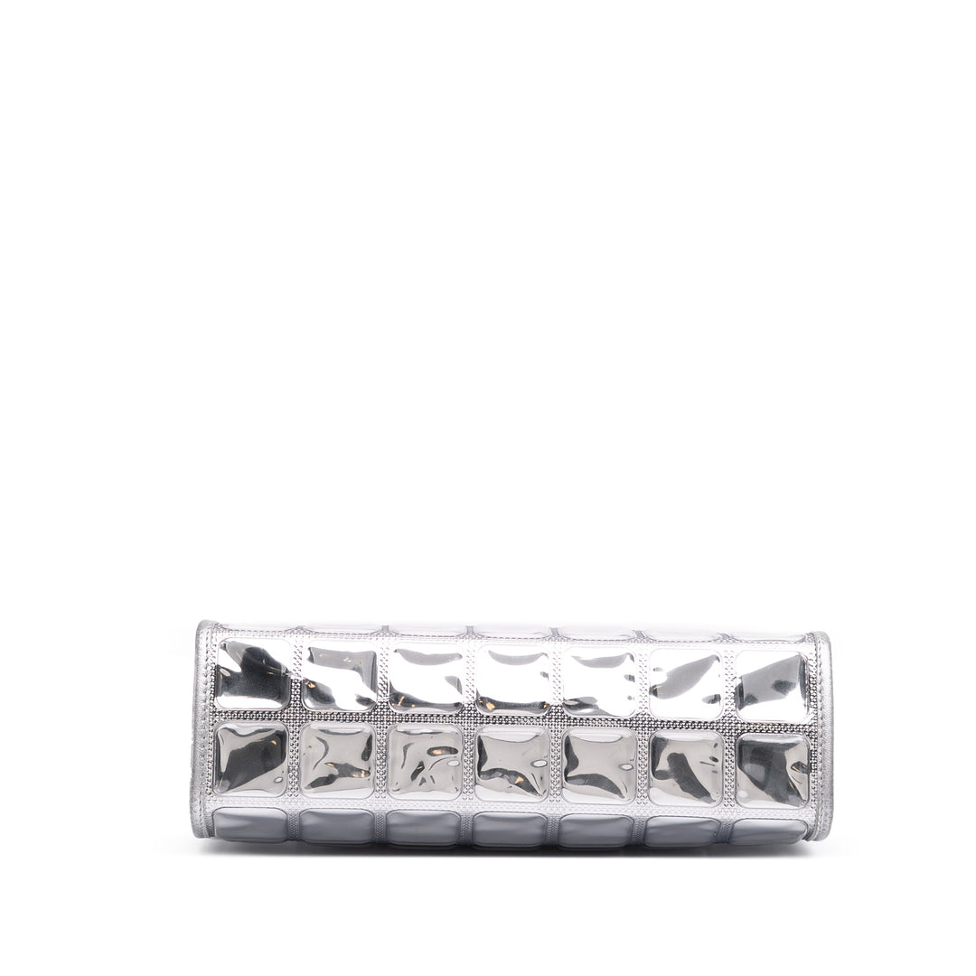 Vinyl Ice Cube Pochette Silver - Gaby Paris