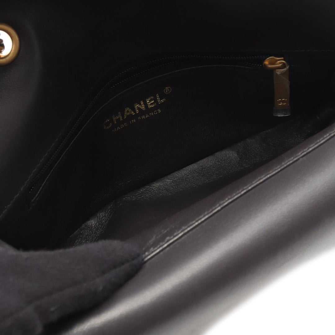 Chanel Small Quilted Tweed CC Chic Double rabat Gris – GABY PARIS Authentique