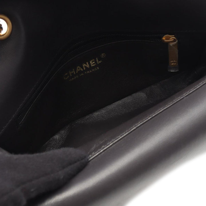 Chanel Small Quilted Tweed CC Chic Double rabat Gris – GABY PARIS Authentique