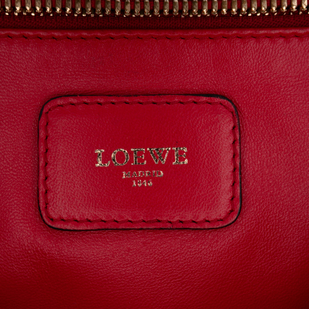 LOEWE Leather Amazona 36 Rouge – GABY PARIS Authentique