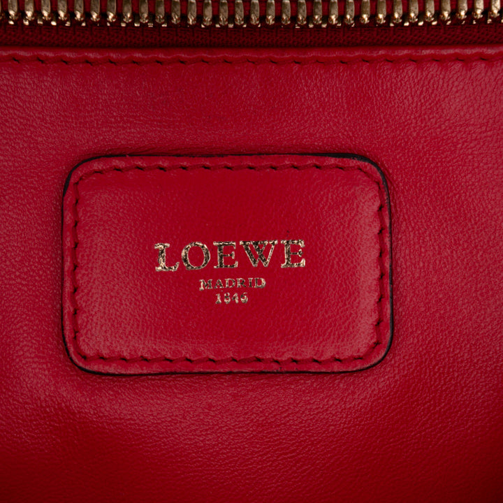 LOEWE Leather Amazona 36 Rouge – GABY PARIS Authentique