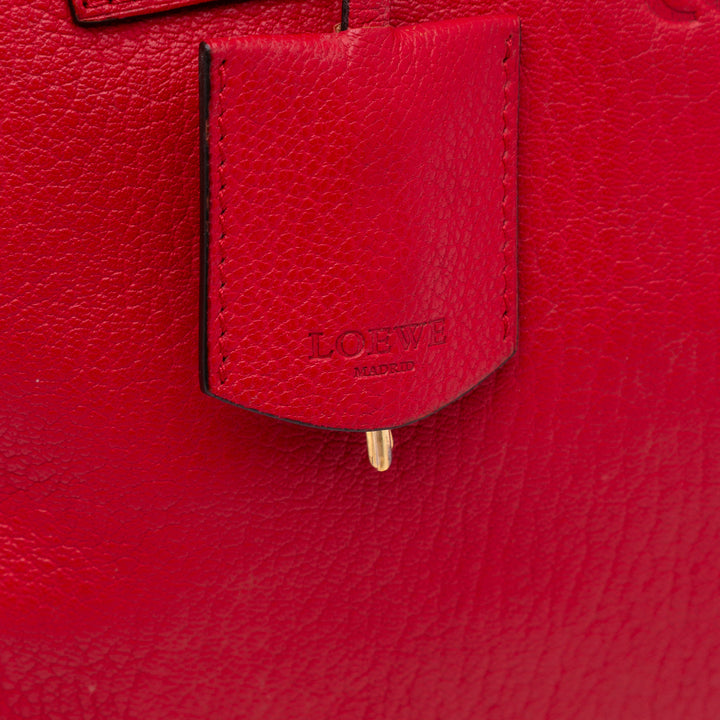 LOEWE Leather Amazona 36 Rouge – GABY PARIS Authentique