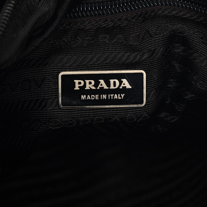 Prada Tessuto Zip Top Sac porté croisé