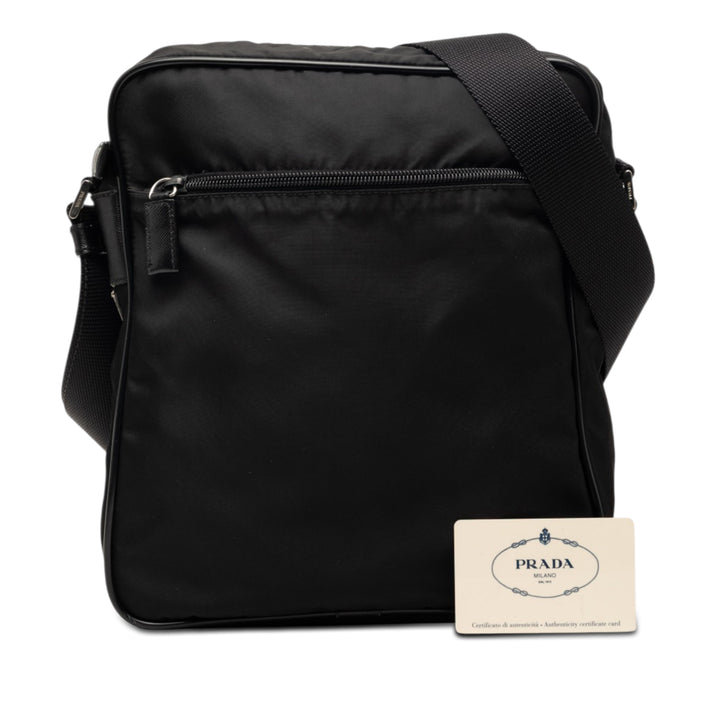 Prada Tessuto Zip Top Sac porté croisé