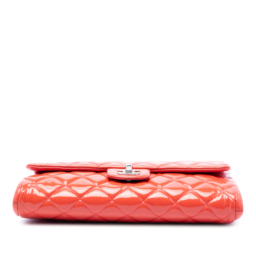 Chanel CC Matelassé à rabat Pochette avec chaîne Rose – vue 3 – GABY PARIS