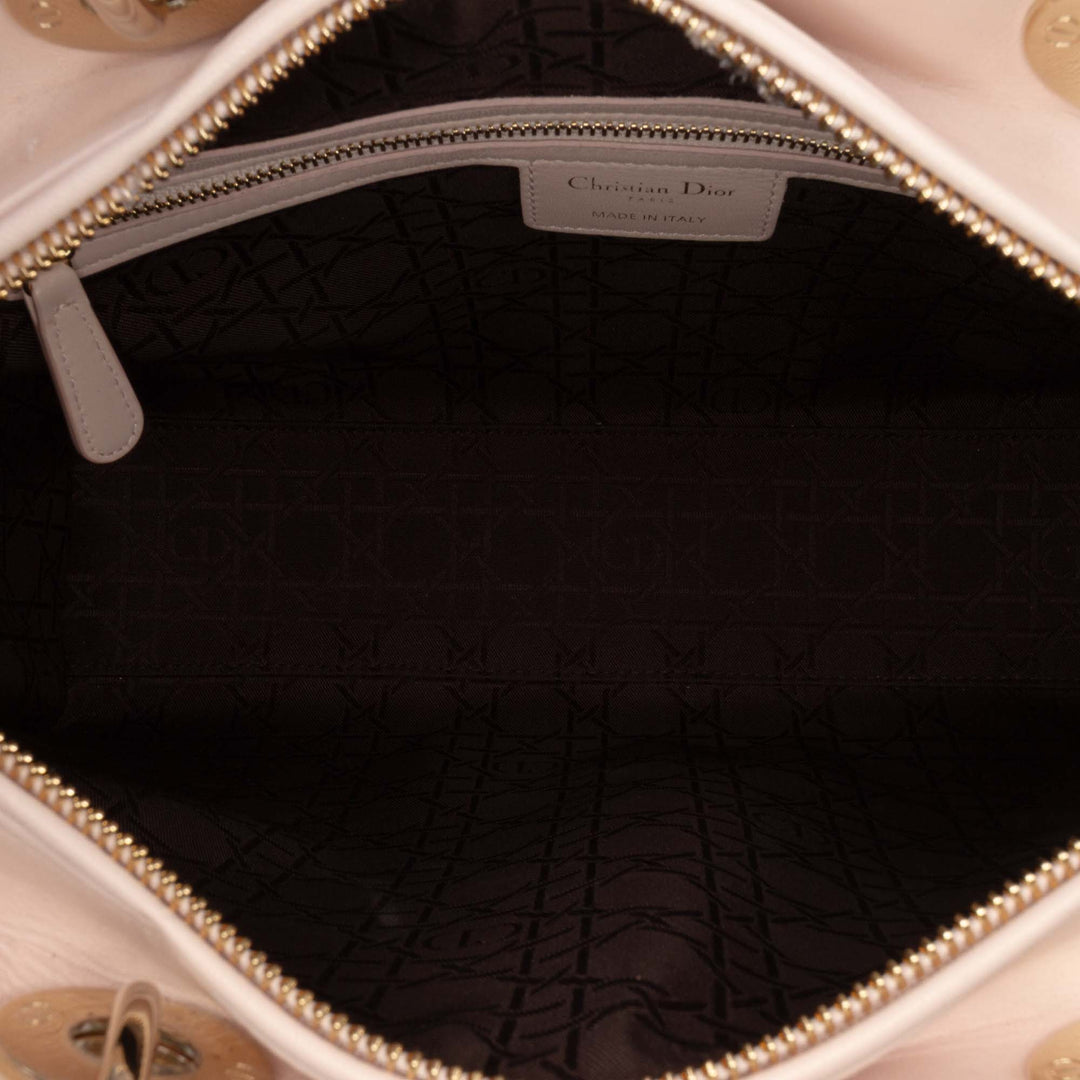 Dior Large Cuir d’agneau Cannage Lady Dior