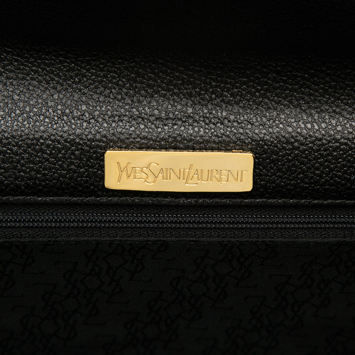 Saint Laurent Cuir de veau grainé Pochette