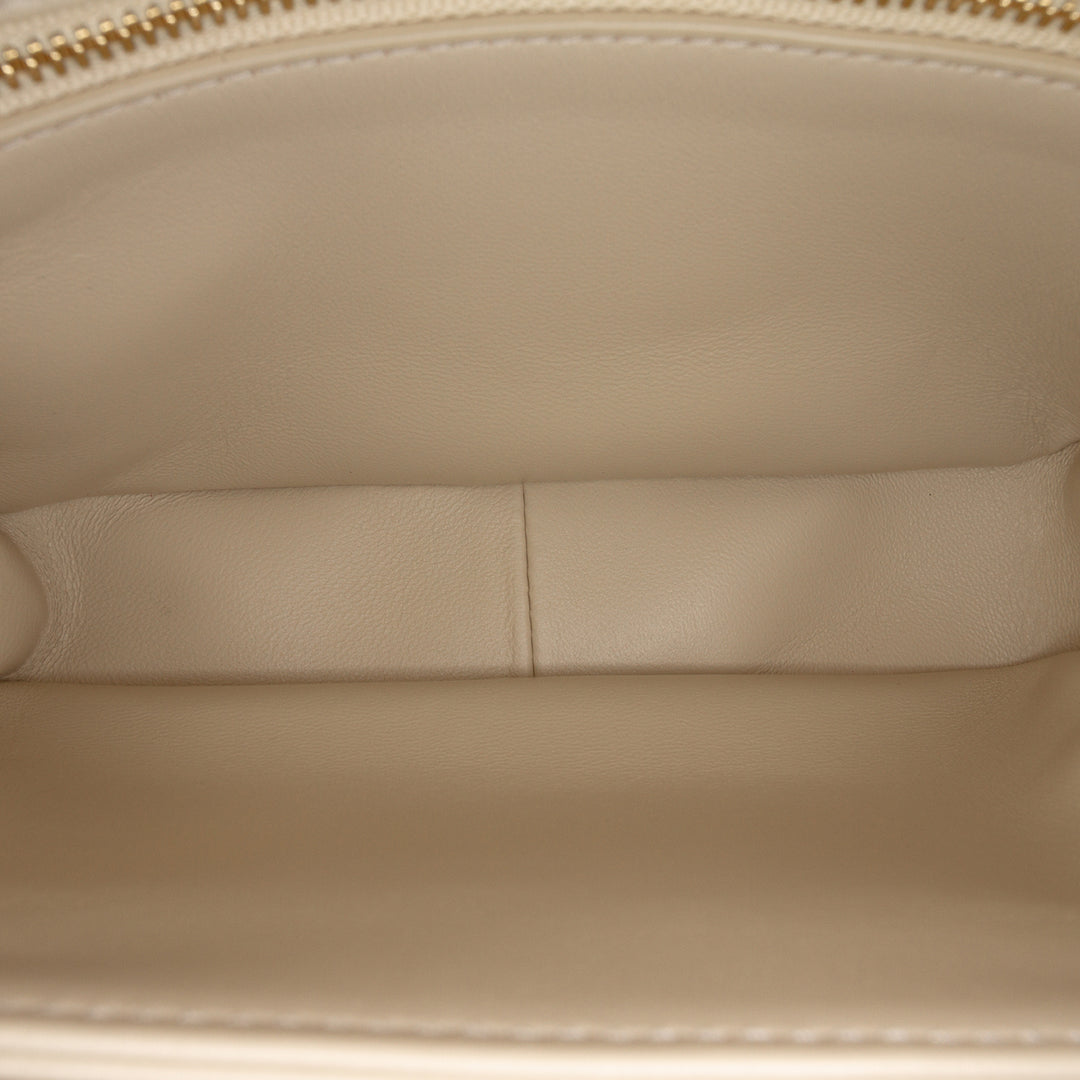 Celine Teen brillant Cuir de veau Triomphe Sac porté croisé