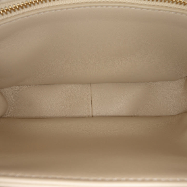Celine Teen brillant Cuir de veau Triomphe Sac porté croisé