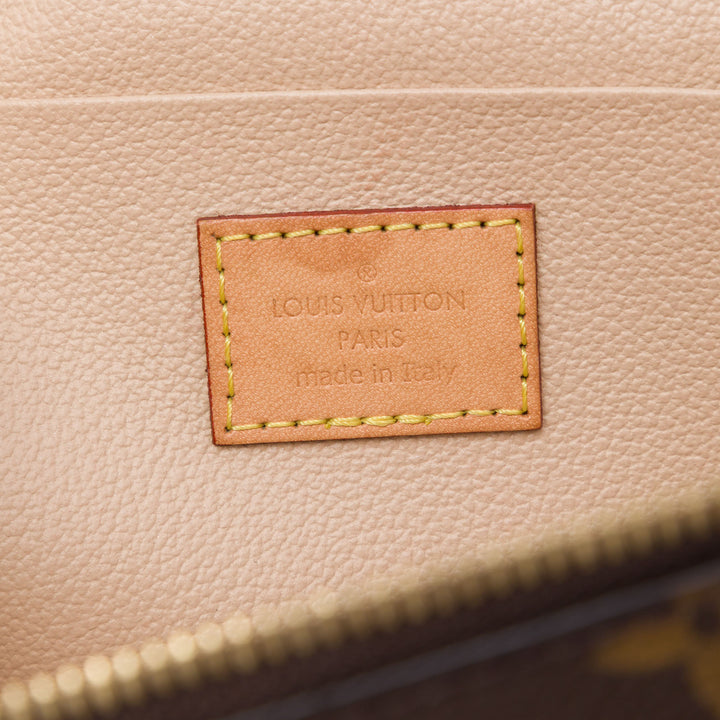 Nice Vanity Mini Monogram Marron