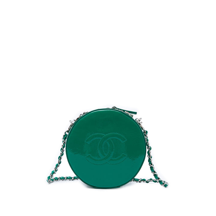 Chanel CC Rond As Earth Sac Vert – vue principale – GABY PARIS