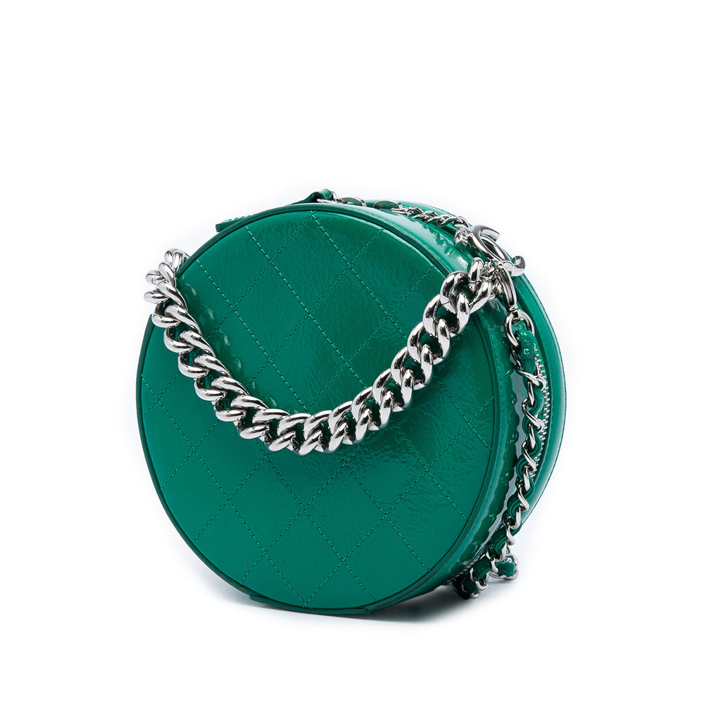 Chanel CC Rond As Earth Sac Vert – vue 2 – GABY PARIS