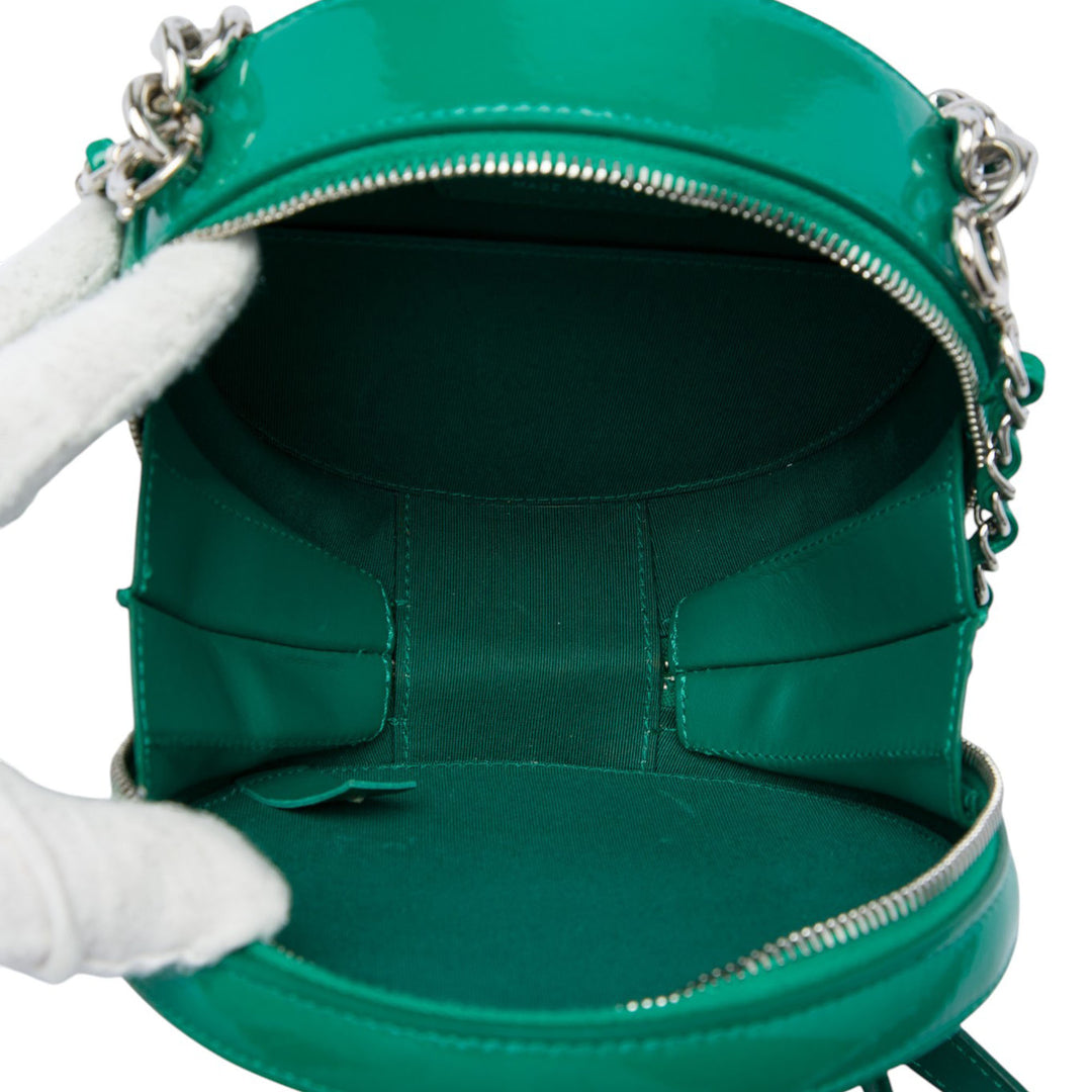 Chanel CC Rond As Earth Sac Vert – vue 4 – GABY PARIS