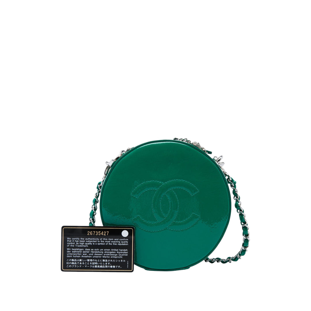 Chanel CC Rond As Earth Sac Vert – vue 6 – GABY PARIS