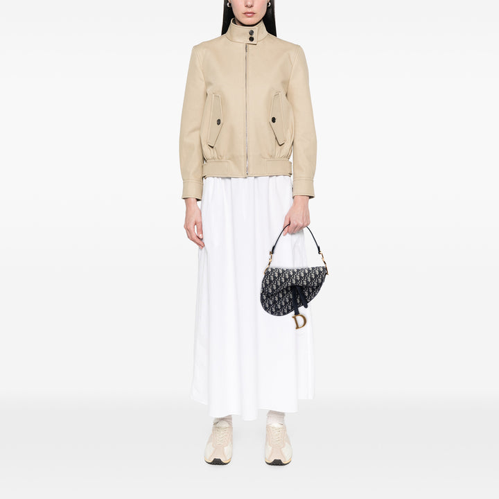 Saddle Sac Oblique Bleu