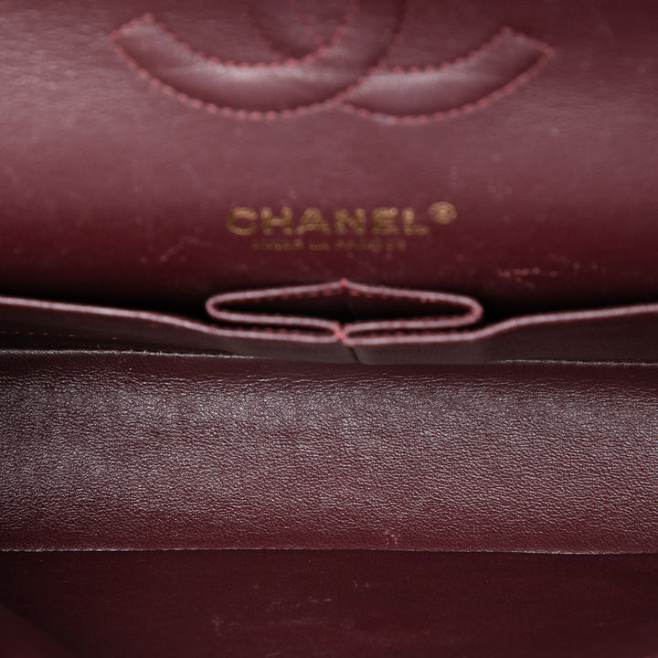 Chanel Medium Classic Cuir d’agneau Double rabat