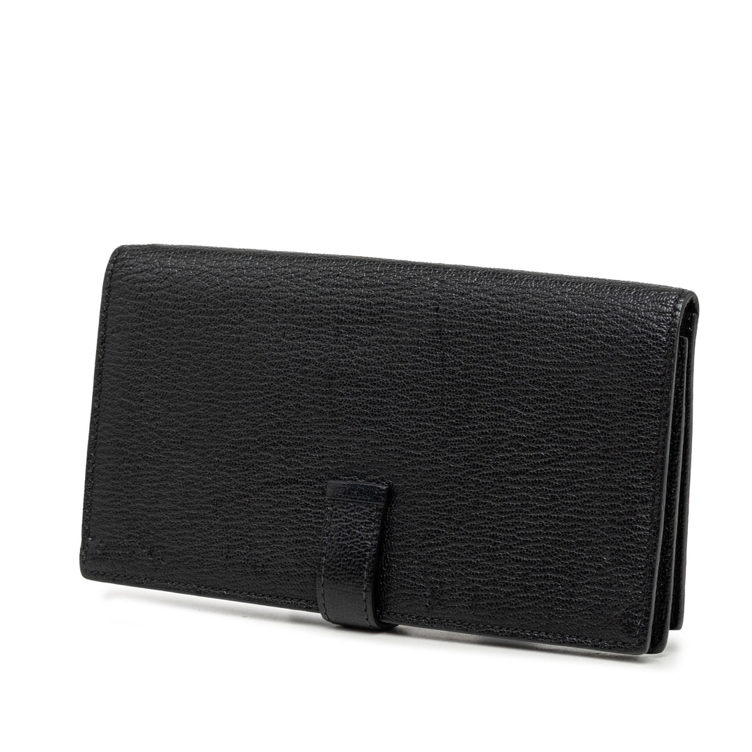 Hermès Chevre Mysore Bearn Soufflet Portefeuille long