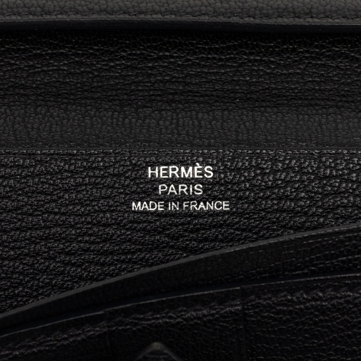 Hermès Chevre Mysore Bearn Soufflet Portefeuille long