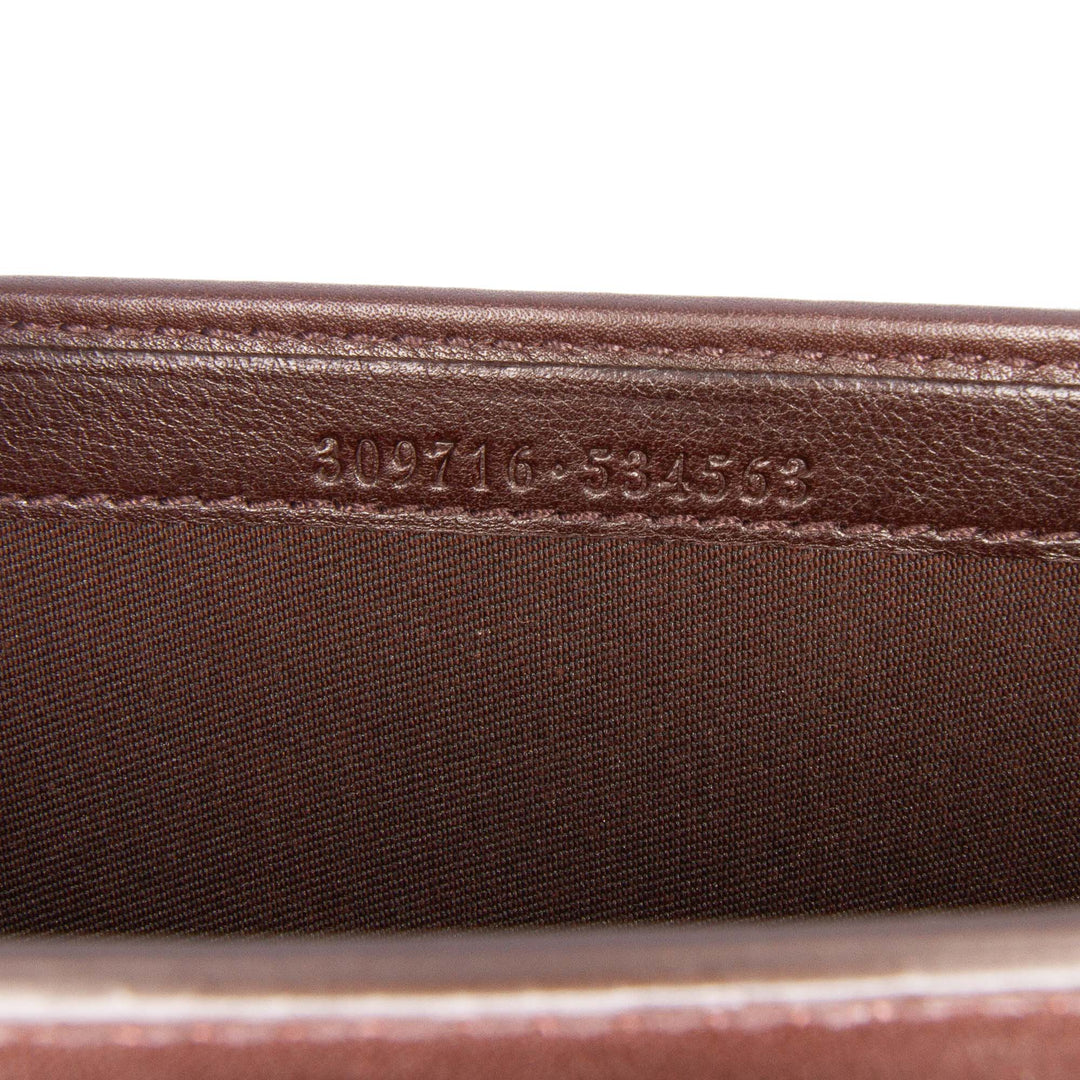 Microguccissima Travel Organizer Brown - Gaby Paris
