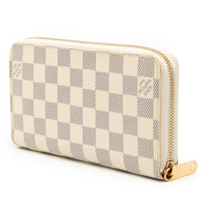 Louis Vuitton Damier Azur Zippy Portefeuille