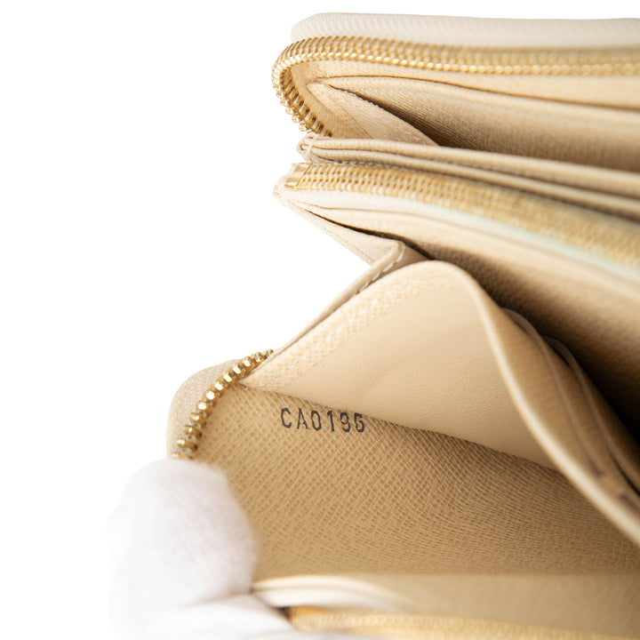 Louis Vuitton Damier Azur Zippy Portefeuille