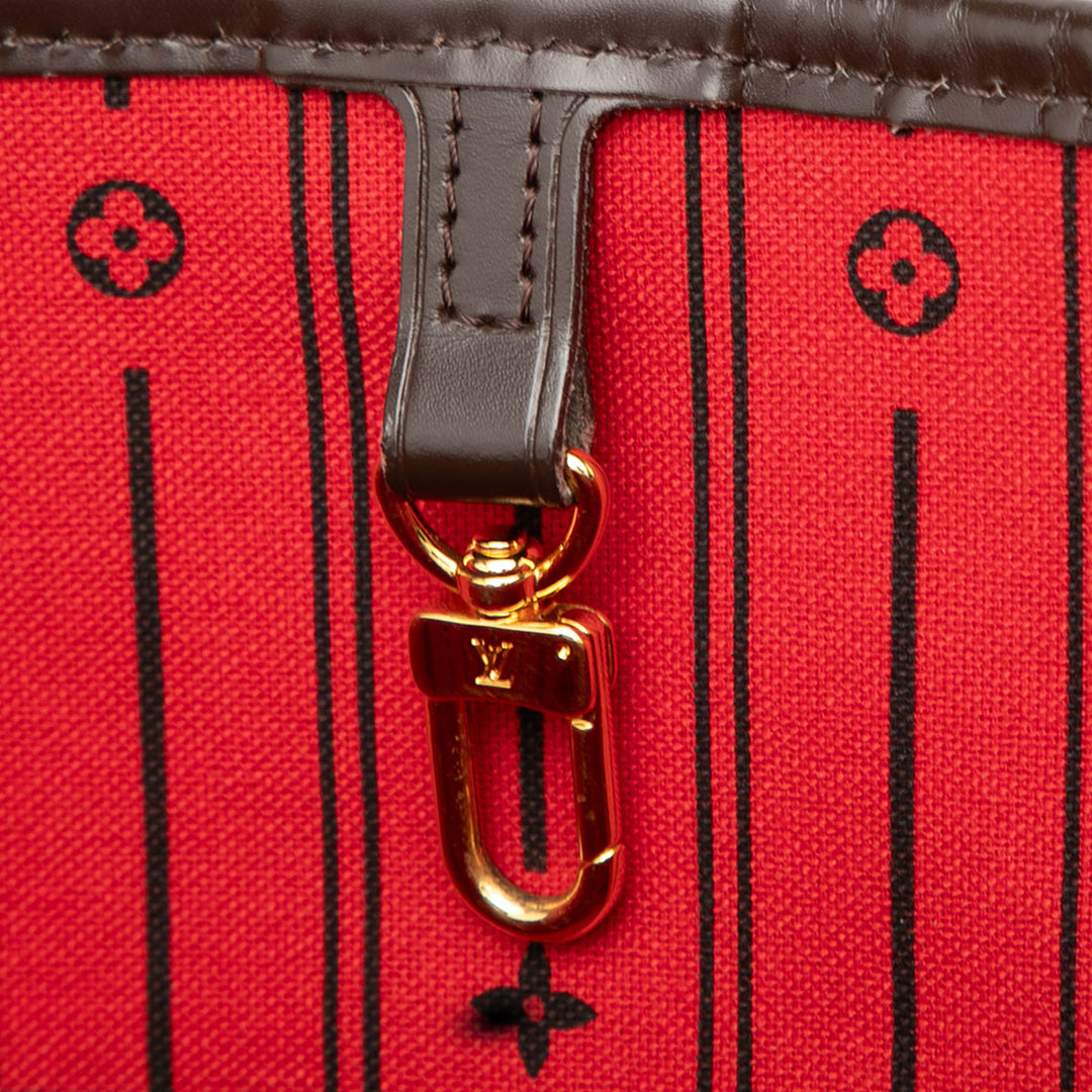 Louis Vuitton Neverfull MM Damier Ébène Marron – vue 6 – GABY PARIS