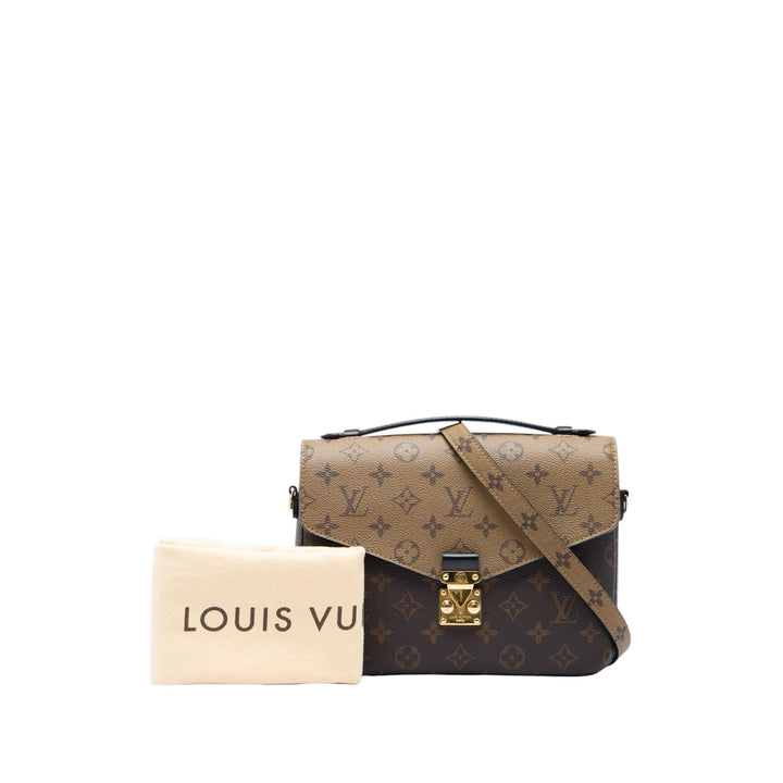 Pochette Métis Monogram Reverse Marron