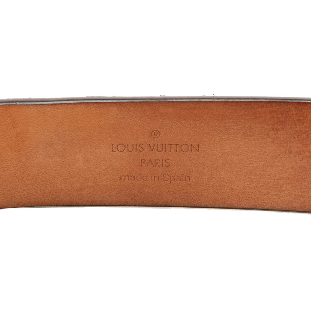 Louis Vuitton Ceinture Ceinture Monogram Marron – vue 6 – GABY PARIS