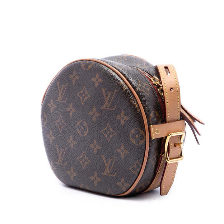 Louis Vuitton Boite Chapeau Souple PM Monogram Marron – vue 2 – GABY PARIS