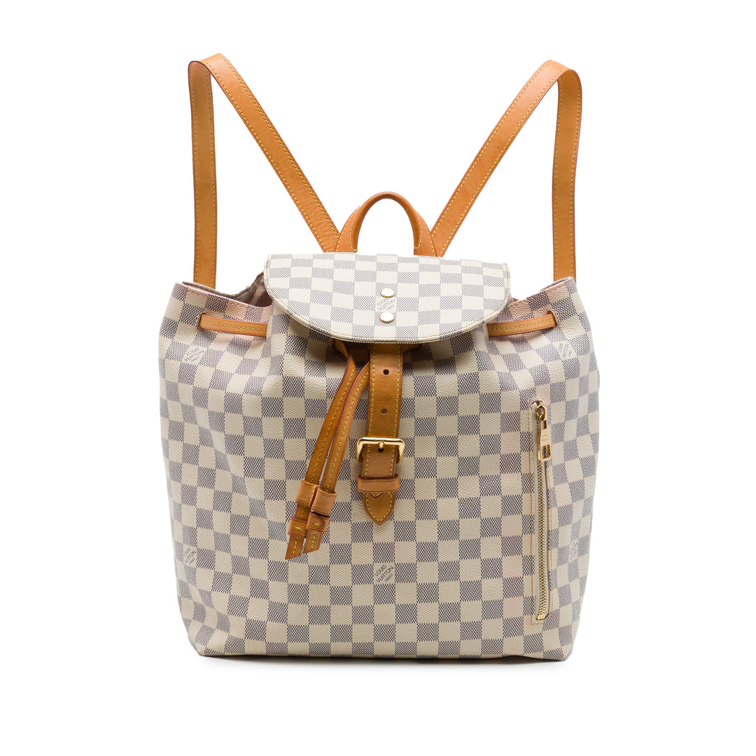 Louis Vuitton Sperone Damier Azur Blanc – vue principale – GABY PARIS