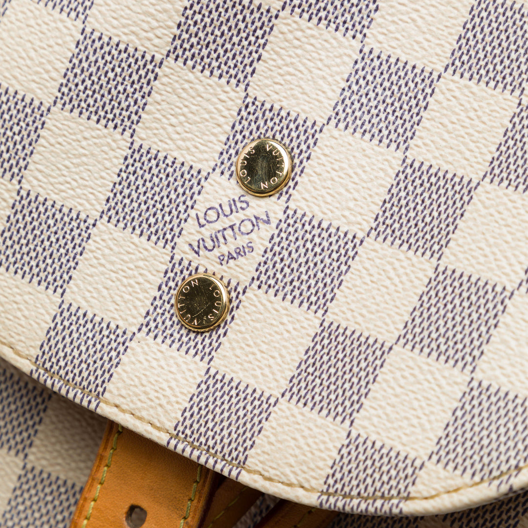 Louis Vuitton Sperone Damier Azur Blanc – vue 5 – GABY PARIS