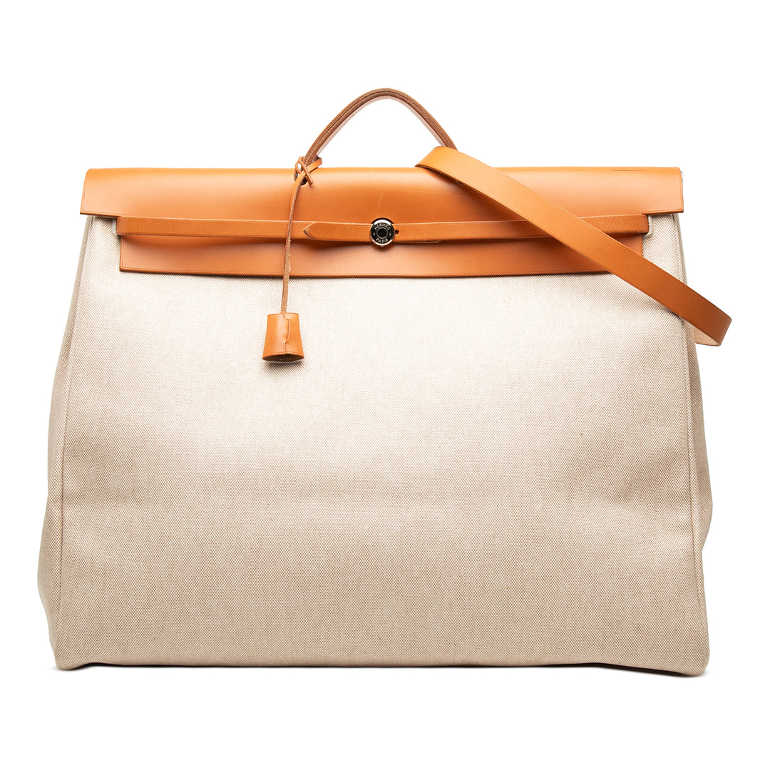 Hermès Toile Herbag 50