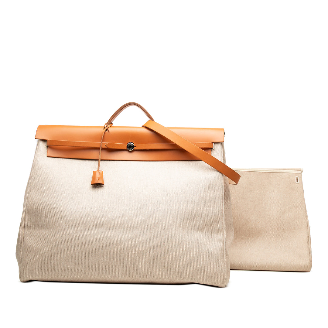 Hermès Toile Herbag 50