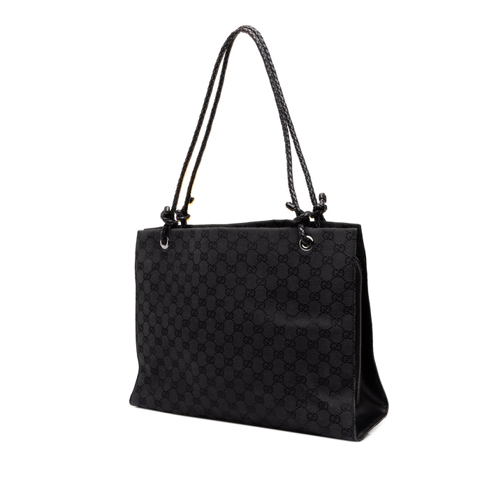 Gucci GG Cabas Noir – vue 2 – GABY PARIS