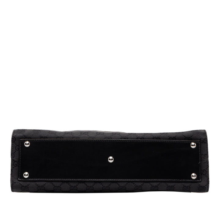 Gucci GG Cabas Noir – vue 3 – GABY PARIS