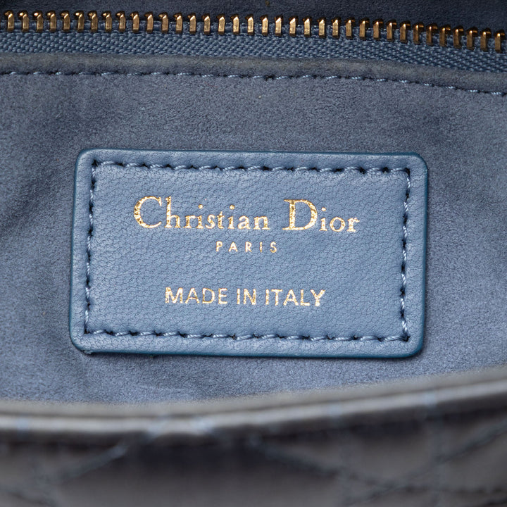 Dior Mini Satin Cannage Swarovski Cristal Lady Dior
