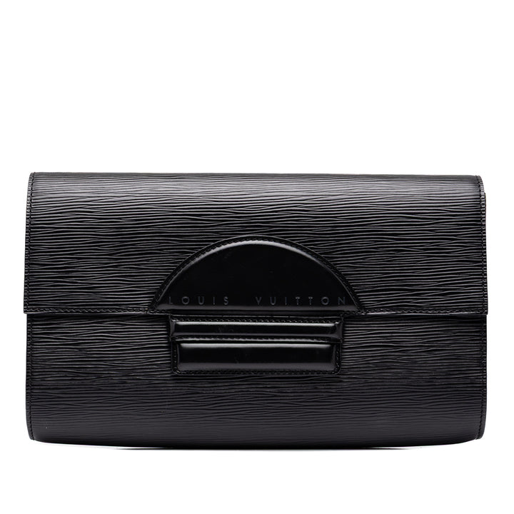 Louis Vuitton Pochette Chaillot Épi Noir – vue principale – GABY PARIS