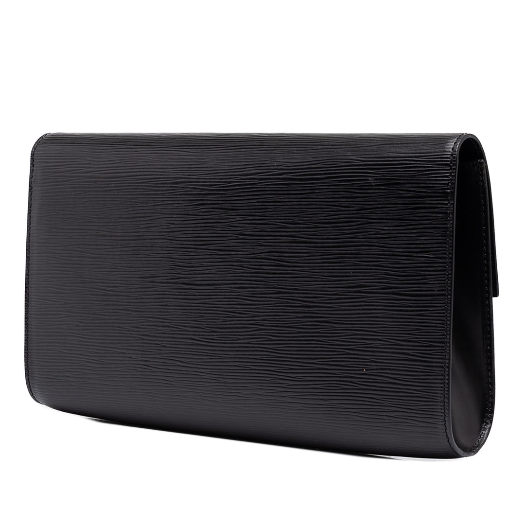 Louis Vuitton Pochette Chaillot Épi Noir – vue 2 – GABY PARIS